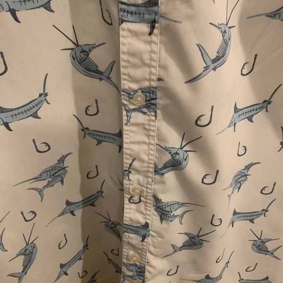 American Fishing Tackle Co. Nautical Fishing Short Sleeve Shirt - Picture 3 of 11